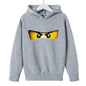 Fun Print Sports Kids Pullover